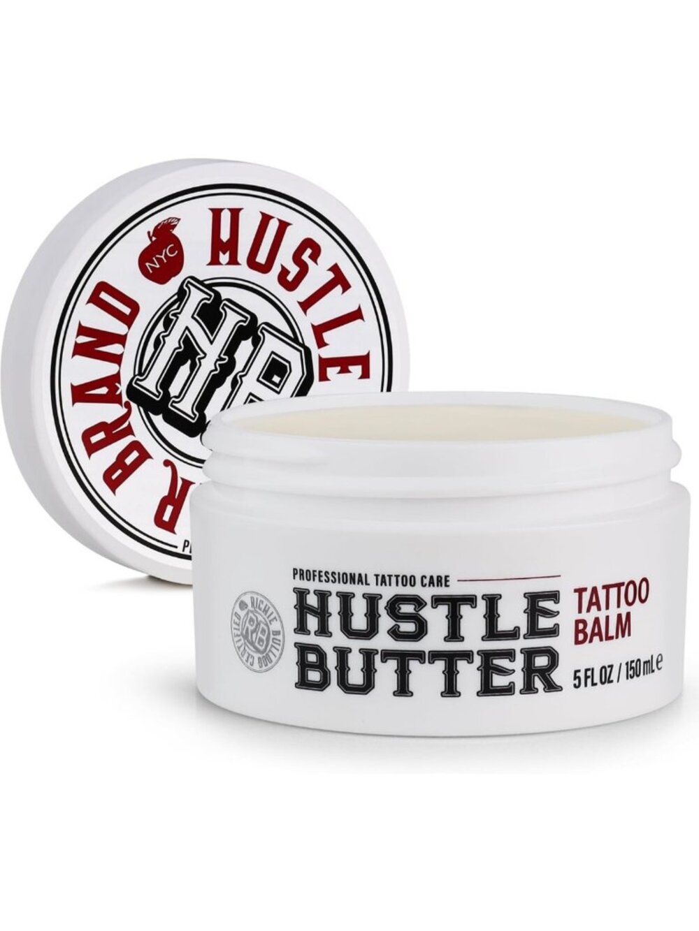 Vegan Tattoo Aftercare Balm 5oz - Heals & Protects New Tattoos, Rejuvenates